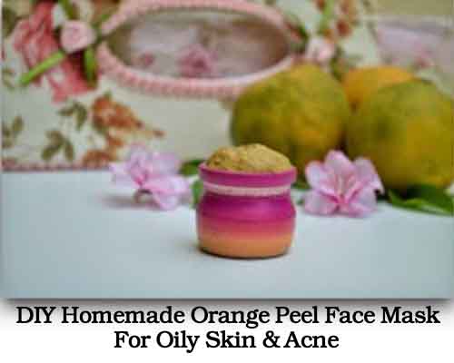 Peel diy Lil Skin & Oily peel Homemade  Moo Acne DIY  Face mask   Mask For face Orange