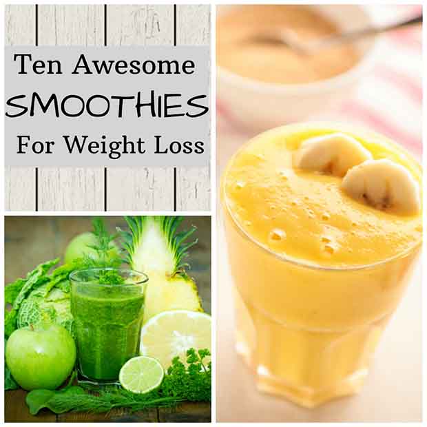10 Awesome Smoothies for Weight Loss