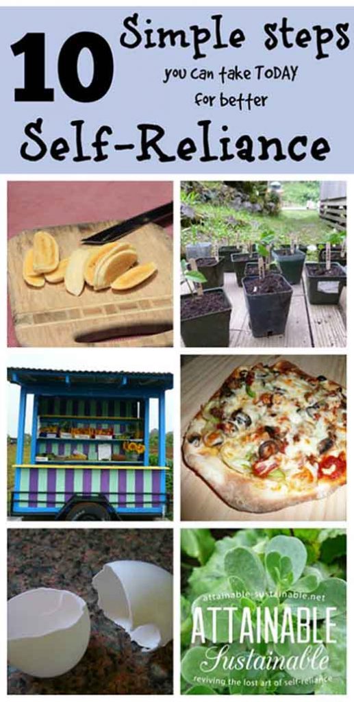 10 Simple Steps Toward SelfReliance