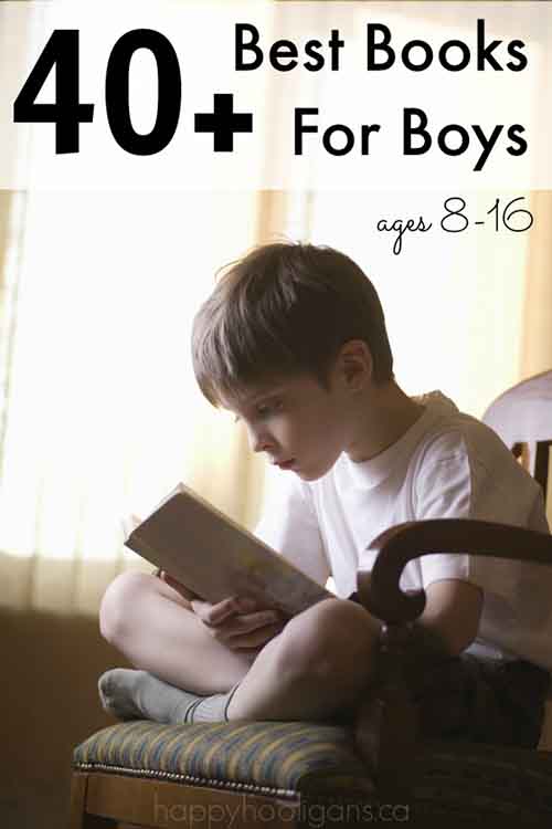 40+ Fantastic Reads for Boys ages 816