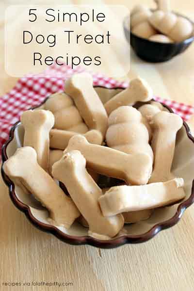 5 Simple Dog Treat Recipes