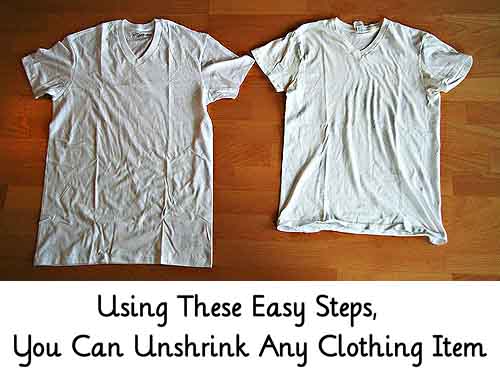 Using These Easy Steps, You Can Unshrink Any Clothing Item