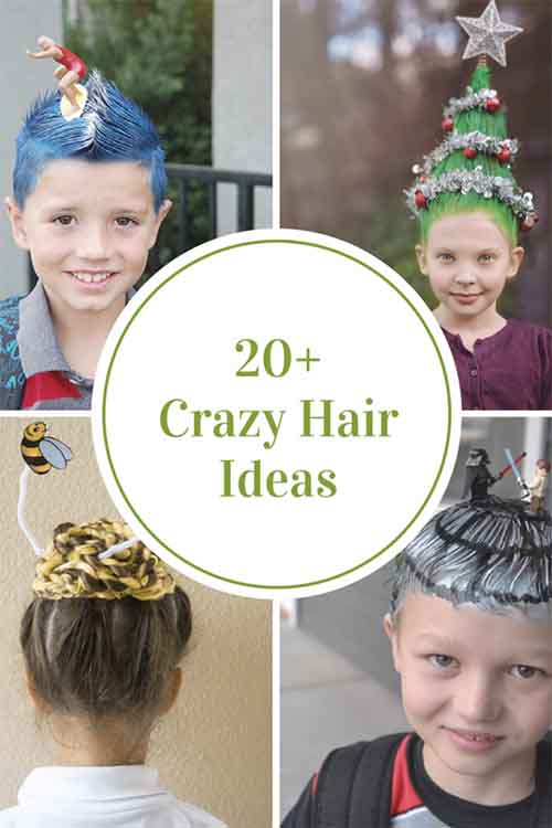 Crazy Hair Day Ideas
