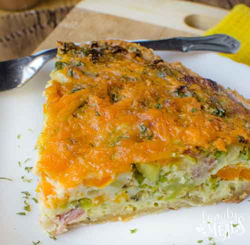 Ham Cheese And Broccoli Quiche Ham Cheese And Broccoli Quiche