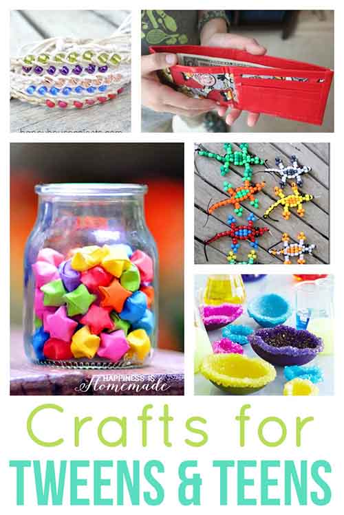 40 EASY CRAFTS  FOR TWEENS TEENS