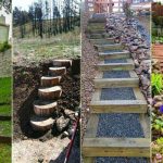 23 DIY Ideas to Make Garden Stairs and Steps